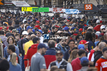 2024-07-14 - crowd, foule, fans during the 2024 Rolex 6 Hours of Sao Paulo, 5th round of the 2024 FIA World Endurance Championship, from July 12 to 14, 2024 on the Autódromo José Carlos Pace in Interlagos, Brazil - FIA WEC - 6 HOURS OF SAO PAULO 2024 - ENDURANCE - MOTORS