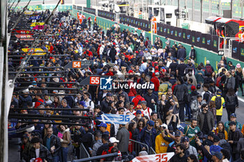 2024-07-14 - crowd, foule, fans during the 2024 Rolex 6 Hours of Sao Paulo, 5th round of the 2024 FIA World Endurance Championship, from July 12 to 14, 2024 on the Autódromo José Carlos Pace in Interlagos, Brazil - FIA WEC - 6 HOURS OF SAO PAULO 2024 - ENDURANCE - MOTORS