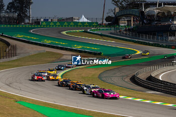 2024-07-14 - Race start of the race, depart, during the 2024 Rolex 6 Hours of Sao Paulo, 5th round of the 2024 FIA World Endurance Championship, from July 12 to 14, 2024 on the Autódromo José Carlos Pace in Interlagos, Brazil - FIA WEC - 6 HOURS OF SAO PAULO 2024 - ENDURANCE - MOTORS