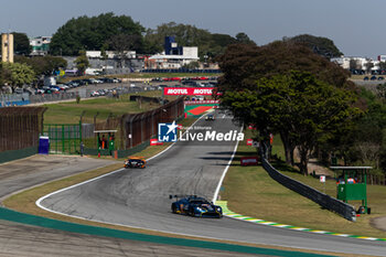 2024-07-14 - 27 JAMES Ian (usa), MANCINELLI Daniel (ita), RIBERAS Alex (spa), Heart of Racing Team, Aston Martin Vantage GT3 #27, LM GT3, action during the 2024 Rolex 6 Hours of Sao Paulo, 5th round of the 2024 FIA World Endurance Championship, from July 12 to 14, 2024 on the Autódromo José Carlos Pace in Interlagos, Brazil - FIA WEC - 6 HOURS OF SAO PAULO 2024 - ENDURANCE - MOTORS