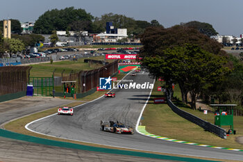 2024-07-14 - 12 STEVENS Will (gbr), NATO Norman (fra), ILOTT Callum (gbr), Hertz Team Jota, Porsche 963 #12, Hypercar, action during the 2024 Rolex 6 Hours of Sao Paulo, 5th round of the 2024 FIA World Endurance Championship, from July 12 to 14, 2024 on the Autódromo José Carlos Pace in Interlagos, Brazil - FIA WEC - 6 HOURS OF SAO PAULO 2024 - ENDURANCE - MOTORS