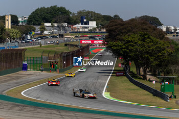 2024-07-14 - 38 RASMUSSEN Oliver (dnk), HANSON Philip (gbr), BUTTON Jenson (gbr), Hertz Team Jota, Porsche 963 #38, Hypercar, action during the 2024 Rolex 6 Hours of Sao Paulo, 5th round of the 2024 FIA World Endurance Championship, from July 12 to 14, 2024 on the Autódromo José Carlos Pace in Interlagos, Brazil - FIA WEC - 6 HOURS OF SAO PAULO 2024 - ENDURANCE - MOTORS