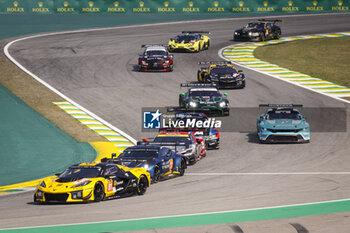 2024-07-14 - start of the race, depart, during the 2024 Rolex 6 Hours of Sao Paulo, 5th round of the 2024 FIA World Endurance Championship, from July 12 to 14, 2024 on the Autódromo José Carlos Pace in Interlagos, Brazil - FIA WEC - 6 HOURS OF SAO PAULO 2024 - ENDURANCE - MOTORS