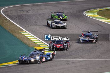 2024-07-14 - 36 VAXIVIERE Matthieu (fra), SCHUMACHER Mick (ger), LAPIERRE Nicolas (fra), Alpine Endurance Team, Alpine A424 #36, Hypercar, action during the 2024 Rolex 6 Hours of Sao Paulo, 5th round of the 2024 FIA World Endurance Championship, from July 12 to 14, 2024 on the Autódromo José Carlos Pace in Interlagos, Brazil - FIA WEC - 6 HOURS OF SAO PAULO 2024 - ENDURANCE - MOTORS