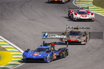 2024-07-14 - 02 BAMBER Earl (nzl), LYNN Alex (gbr), Cadillac Racing #02, Hypercar, action during the 2024 Rolex 6 Hours of Sao Paulo, 5th round of the 2024 FIA World Endurance Championship, from July 12 to 14, 2024 on the Autódromo José Carlos Pace in Interlagos, Brazil - FIA WEC - 6 HOURS OF SAO PAULO 2024 - ENDURANCE - MOTORS