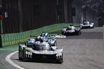 2024-07-14 - 93 JENSEN Mikkel (dnk), MULLER Nico (swi), VERGNE Jean-Eric (fra), Peugeot TotalEnergies, Peugeot 9x8 #93, Hypercar, action during the 2024 Rolex 6 Hours of Sao Paulo, 5th round of the 2024 FIA World Endurance Championship, from July 12 to 14, 2024 on the Autódromo José Carlos Pace in Interlagos, Brazil - FIA WEC - 6 HOURS OF SAO PAULO 2024 - ENDURANCE - MOTORS