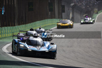 2024-07-14 - 36 VAXIVIERE Matthieu (fra), SCHUMACHER Mick (ger), LAPIERRE Nicolas (fra), Alpine Endurance Team, Alpine A424 #36, Hypercar, action during the 2024 Rolex 6 Hours of Sao Paulo, 5th round of the 2024 FIA World Endurance Championship, from July 12 to 14, 2024 on the Autódromo José Carlos Pace in Interlagos, Brazil - FIA WEC - 6 HOURS OF SAO PAULO 2024 - ENDURANCE - MOTORS