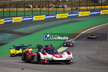 2024-07-14 - 05 CAMPBELL Matt (aus), CHRISTENSEN Michael (dnk), MAKOWIECKI Frédéric (fra), Porsche Penske Motorsport, Porsche 963 #05, Hypercar, action during the 2024 Rolex 6 Hours of Sao Paulo, 5th round of the 2024 FIA World Endurance Championship, from July 12 to 14, 2024 on the Autódromo José Carlos Pace in Interlagos, Brazil - FIA WEC - 6 HOURS OF SAO PAULO 2024 - ENDURANCE - MOTORS