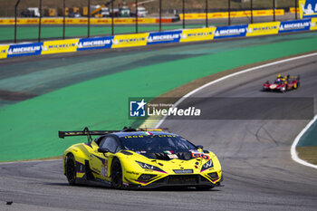 2024-07-14 - 60 SCHIAVONI Claudio (ita), CRESSONI Matteo (ita), PERERA Franck (fra), Iron Lynx, Lamborghini Huracan GT3 Evo2 #60, LM GT3, action during the 2024 Rolex 6 Hours of Sao Paulo, 5th round of the 2024 FIA World Endurance Championship, from July 12 to 14, 2024 on the Autódromo José Carlos Pace in Interlagos, Brazil - FIA WEC - 6 HOURS OF SAO PAULO 2024 - ENDURANCE - MOTORS