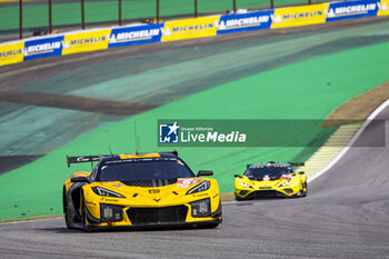 2024-07-14 - 81 EASTWOOD Charlie (irl), ANDRADE Rui (ang), VAN ROMPUY Tom (bel), TF Sport, Corvette Z06 GT3.R #81, LM GT3, action during the 2024 Rolex 6 Hours of Sao Paulo, 5th round of the 2024 FIA World Endurance Championship, from July 12 to 14, 2024 on the Autódromo José Carlos Pace in Interlagos, Brazil - FIA WEC - 6 HOURS OF SAO PAULO 2024 - ENDURANCE - MOTORS