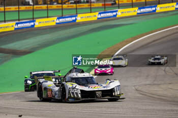 2024-07-14 - 93 JENSEN Mikkel (dnk), MULLER Nico (swi), VERGNE Jean-Eric (fra), Peugeot TotalEnergies, Peugeot 9x8 #93, Hypercar, action during the 2024 Rolex 6 Hours of Sao Paulo, 5th round of the 2024 FIA World Endurance Championship, from July 12 to 14, 2024 on the Autódromo José Carlos Pace in Interlagos, Brazil - FIA WEC - 6 HOURS OF SAO PAULO 2024 - ENDURANCE - MOTORS