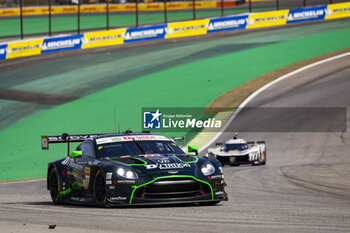 2024-07-14 - 777 SORENSEN Marco (dnk), MATEU Clément (fra), BASTARD Erwan (fra), D'Station Racing, Aston Martin Vantage GT3 #777, LM GT3, action during the 2024 Rolex 6 Hours of Sao Paulo, 5th round of the 2024 FIA World Endurance Championship, from July 12 to 14, 2024 on the Autódromo José Carlos Pace in Interlagos, Brazil - FIA WEC - 6 HOURS OF SAO PAULO 2024 - ENDURANCE - MOTORS