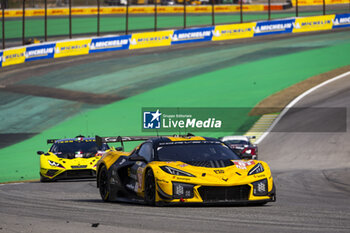 2024-07-14 - 81 EASTWOOD Charlie (irl), ANDRADE Rui (ang), VAN ROMPUY Tom (bel), TF Sport, Corvette Z06 GT3.R #81, LM GT3, action during the 2024 Rolex 6 Hours of Sao Paulo, 5th round of the 2024 FIA World Endurance Championship, from July 12 to 14, 2024 on the Autódromo José Carlos Pace in Interlagos, Brazil - FIA WEC - 6 HOURS OF SAO PAULO 2024 - ENDURANCE - MOTORS