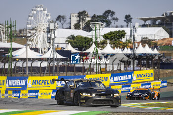 2024-07-14 - 88 OLSEN Dennis (dnk), PEDERSEN Mikkel (dnk), RODA Giorgio (ita), Proton Competition, Ford Mustang GT3 #88, LM GT3, action during the 2024 Rolex 6 Hours of Sao Paulo, 5th round of the 2024 FIA World Endurance Championship, from July 12 to 14, 2024 on the Autódromo José Carlos Pace in Interlagos, Brazil - FIA WEC - 6 HOURS OF SAO PAULO 2024 - ENDURANCE - MOTORS