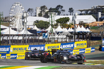 2024-07-14 - 08 BUEMI Sébastien (swi), HARTLEY Brendon (nzl), HIRAKAWA Ryo (jpn), Toyota Gazoo Racing, Toyota GR010 - Hybrid #08, Hypercar, action during the 2024 Rolex 6 Hours of Sao Paulo, 5th round of the 2024 FIA World Endurance Championship, from July 12 to 14, 2024 on the Autódromo José Carlos Pace in Interlagos, Brazil - FIA WEC - 6 HOURS OF SAO PAULO 2024 - ENDURANCE - MOTORS