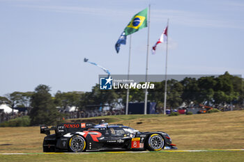 2024-07-14 - 08 BUEMI Sébastien (swi), HARTLEY Brendon (nzl), HIRAKAWA Ryo (jpn), Toyota Gazoo Racing, Toyota GR010 - Hybrid #08, Hypercar, action during the 2024 Rolex 6 Hours of Sao Paulo, 5th round of the 2024 FIA World Endurance Championship, from July 12 to 14, 2024 on the Autódromo José Carlos Pace in Interlagos, Brazil - FIA WEC - 6 HOURS OF SAO PAULO 2024 - ENDURANCE - MOTORS