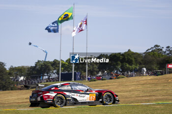 2024-07-14 - 87 LOPEZ José María (arg), KIMURA Takeshi (jpn), MASSON Esteban (fra), Akkodis ASP Team, Lexus RC F GT3 #87, LM GT3, action during the 2024 Rolex 6 Hours of Sao Paulo, 5th round of the 2024 FIA World Endurance Championship, from July 12 to 14, 2024 on the Autódromo José Carlos Pace in Interlagos, Brazil - FIA WEC - 6 HOURS OF SAO PAULO 2024 - ENDURANCE - MOTORS