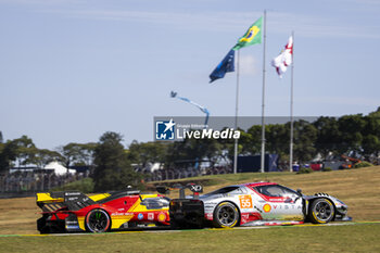 2024-07-14 - 55 HERIAU François (fra), MANN Simon (usa), ROVERA Alessio (ita), Vista AF Corse, Ferrari 296 GT3 #55, LM GT3, action during the 2024 Rolex 6 Hours of Sao Paulo, 5th round of the 2024 FIA World Endurance Championship, from July 12 to 14, 2024 on the Autódromo José Carlos Pace in Interlagos, Brazil - FIA WEC - 6 HOURS OF SAO PAULO 2024 - ENDURANCE - MOTORS