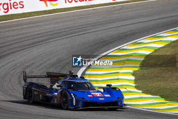 2024-07-14 - 02 BAMBER Earl (nzl), LYNN Alex (gbr), Cadillac Racing #02, Hypercar, action during the 2024 Rolex 6 Hours of Sao Paulo, 5th round of the 2024 FIA World Endurance Championship, from July 12 to 14, 2024 on the Autódromo José Carlos Pace in Interlagos, Brazil - FIA WEC - 6 HOURS OF SAO PAULO 2024 - ENDURANCE - MOTORS