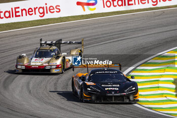 2024-07-14 - 95 SATO Marino (jpn), PINO Nico (chl), CAYGILL Josh (gbr), United Autosports, McLaren 720S GT3 Evo #95, LM GT3, action during the 2024 Rolex 6 Hours of Sao Paulo, 5th round of the 2024 FIA World Endurance Championship, from July 12 to 14, 2024 on the Autódromo José Carlos Pace in Interlagos, Brazil - FIA WEC - 6 HOURS OF SAO PAULO 2024 - ENDURANCE - MOTORS