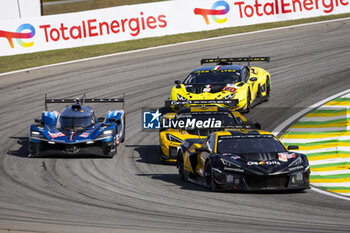 2024-07-14 - 82 JUNCADELLA Daniel (spa), BAUD Sébastien (fra), KOIZUMI Hiroshi (jpn), TF Sport, Corvette Z06 GT3.R #82, LM GT3, action during the 2024 Rolex 6 Hours of Sao Paulo, 5th round of the 2024 FIA World Endurance Championship, from July 12 to 14, 2024 on the Autódromo José Carlos Pace in Interlagos, Brazil - FIA WEC - 6 HOURS OF SAO PAULO 2024 - ENDURANCE - MOTORS