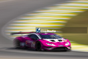 2024-07-14 - 85 BOVY Sarah (bel), FREY Rahel (swi), GATTING Michelle (dnk), Iron Dames, Lamborghini Huracan GT3 Evo2 #85, LM GT3, action during the 2024 Rolex 6 Hours of Sao Paulo, 5th round of the 2024 FIA World Endurance Championship, from July 12 to 14, 2024 on the Autódromo José Carlos Pace in Interlagos, Brazil - FIA WEC - 6 HOURS OF SAO PAULO 2024 - ENDURANCE - MOTORS