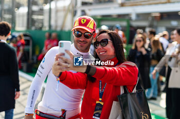 2024-07-14 - MOLINA Miguel (spa), Ferrari AF Corse, Ferrari 499P, portrait, grid during the 2024 Rolex 6 Hours of Sao Paulo, 5th round of the 2024 FIA World Endurance Championship, from July 12 to 14, 2024 on the Autódromo José Carlos Pace in Interlagos, Brazil - FIA WEC - 6 HOURS OF SAO PAULO 2024 - ENDURANCE - MOTORS