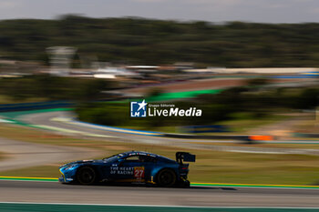 2024-07-14 - 27 JAMES Ian (usa), MANCINELLI Daniel (ita), RIBERAS Alex (spa), Heart of Racing Team, Aston Martin Vantage GT3 #27, LM GT3, action during the 2024 Rolex 6 Hours of Sao Paulo, 5th round of the 2024 FIA World Endurance Championship, from July 12 to 14, 2024 on the Autódromo José Carlos Pace in Interlagos, Brazil - FIA WEC - 6 HOURS OF SAO PAULO 2024 - ENDURANCE - MOTORS