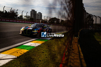 2024-07-14 - 46 MARTIN Maxime (bel), ROSSI Valentino (ita), AL HARTHY Ahmad (omn) Team WRT, BMW M4 GT3 #46, LM GT3, action during the 2024 Rolex 6 Hours of Sao Paulo, 5th round of the 2024 FIA World Endurance Championship, from July 12 to 14, 2024 on the Autódromo José Carlos Pace in Interlagos, Brazil - FIA WEC - 6 HOURS OF SAO PAULO 2024 - ENDURANCE - MOTORS