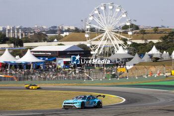 2024-07-14 - 77 BARKER Ben (gbr), HARDWICK Ryan (usa), ROBICHON Zacharie (can), Proton Competition, Ford Mustang GT3 #77, LM GT3, action during the 2024 Rolex 6 Hours of Sao Paulo, 5th round of the 2024 FIA World Endurance Championship, from July 12 to 14, 2024 on the Autódromo José Carlos Pace in Interlagos, Brazil - FIA WEC - 6 HOURS OF SAO PAULO 2024 - ENDURANCE - MOTORS