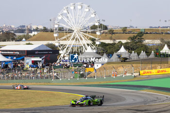 2024-07-14 - 63 BORTOLOTTI Mirko (ita), MORTARA Edoardo (swi), KVYAT Daniil (ita), Lamborghini Iron Lynx, Lamborghini SC63 #63, Hypercar, action during the 2024 Rolex 6 Hours of Sao Paulo, 5th round of the 2024 FIA World Endurance Championship, from July 12 to 14, 2024 on the Autódromo José Carlos Pace in Interlagos, Brazil - FIA WEC - 6 HOURS OF SAO PAULO 2024 - ENDURANCE - MOTORS