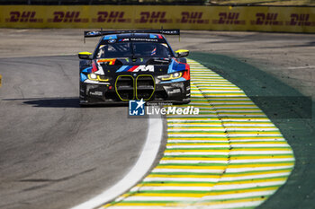 2024-07-14 - 46 MARTIN Maxime (bel), ROSSI Valentino (ita), AL HARTHY Ahmad (omn) Team WRT, BMW M4 GT3 #46, LM GT3, action during the 2024 Rolex 6 Hours of Sao Paulo, 5th round of the 2024 FIA World Endurance Championship, from July 12 to 14, 2024 on the Autódromo José Carlos Pace in Interlagos, Brazil - FIA WEC - 6 HOURS OF SAO PAULO 2024 - ENDURANCE - MOTORS