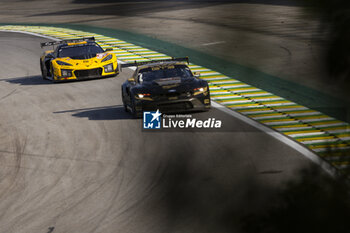 2024-07-14 - 88 OLSEN Dennis (dnk), PEDERSEN Mikkel (dnk), RODA Giorgio (ita), Proton Competition, Ford Mustang GT3 #88, LM GT3, action during the 2024 Rolex 6 Hours of Sao Paulo, 5th round of the 2024 FIA World Endurance Championship, from July 12 to 14, 2024 on the Autódromo José Carlos Pace in Interlagos, Brazil - FIA WEC - 6 HOURS OF SAO PAULO 2024 - ENDURANCE - MOTORS