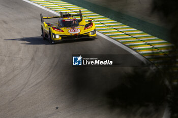 2024-07-14 - 83 KUBICA Robert (pol), SHWARTZMAN Robert (isr), YE Yifei (chn), AF Corse, Ferrari 499P #83, Hypercar, action during the 2024 Rolex 6 Hours of Sao Paulo, 5th round of the 2024 FIA World Endurance Championship, from July 12 to 14, 2024 on the Autódromo José Carlos Pace in Interlagos, Brazil - FIA WEC - 6 HOURS OF SAO PAULO 2024 - ENDURANCE - MOTORS