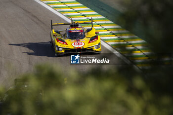 2024-07-14 - 83 KUBICA Robert (pol), SHWARTZMAN Robert (isr), YE Yifei (chn), AF Corse, Ferrari 499P #83, Hypercar, action during the 2024 Rolex 6 Hours of Sao Paulo, 5th round of the 2024 FIA World Endurance Championship, from July 12 to 14, 2024 on the Autódromo José Carlos Pace in Interlagos, Brazil - FIA WEC - 6 HOURS OF SAO PAULO 2024 - ENDURANCE - MOTORS