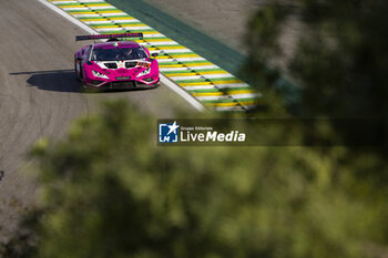 2024-07-14 - 85 BOVY Sarah (bel), FREY Rahel (swi), GATTING Michelle (dnk), Iron Dames, Lamborghini Huracan GT3 Evo2 #85, LM GT3, action during the 2024 Rolex 6 Hours of Sao Paulo, 5th round of the 2024 FIA World Endurance Championship, from July 12 to 14, 2024 on the Autódromo José Carlos Pace in Interlagos, Brazil - FIA WEC - 6 HOURS OF SAO PAULO 2024 - ENDURANCE - MOTORS