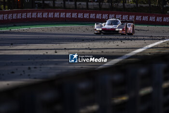 2024-07-14 - 12 STEVENS Will (gbr), NATO Norman (fra), ILOTT Callum (gbr), Hertz Team Jota, Porsche 963 #12, Hypercar, action during the 2024 Rolex 6 Hours of Sao Paulo, 5th round of the 2024 FIA World Endurance Championship, from July 12 to 14, 2024 on the Autódromo José Carlos Pace in Interlagos, Brazil - FIA WEC - 6 HOURS OF SAO PAULO 2024 - ENDURANCE - MOTORS