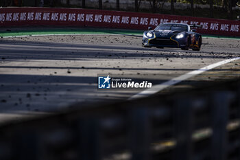 2024-07-14 - 27 JAMES Ian (usa), MANCINELLI Daniel (ita), RIBERAS Alex (spa), Heart of Racing Team, Aston Martin Vantage GT3 #27, LM GT3, action during the 2024 Rolex 6 Hours of Sao Paulo, 5th round of the 2024 FIA World Endurance Championship, from July 12 to 14, 2024 on the Autódromo José Carlos Pace in Interlagos, Brazil - FIA WEC - 6 HOURS OF SAO PAULO 2024 - ENDURANCE - MOTORS