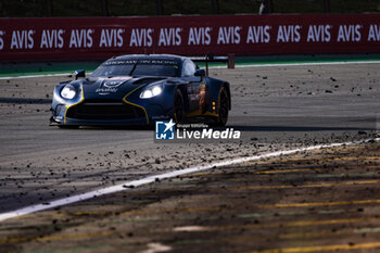 2024-07-14 - 27 JAMES Ian (usa), MANCINELLI Daniel (ita), RIBERAS Alex (spa), Heart of Racing Team, Aston Martin Vantage GT3 #27, LM GT3, action during the 2024 Rolex 6 Hours of Sao Paulo, 5th round of the 2024 FIA World Endurance Championship, from July 12 to 14, 2024 on the Autódromo José Carlos Pace in Interlagos, Brazil - FIA WEC - 6 HOURS OF SAO PAULO 2024 - ENDURANCE - MOTORS