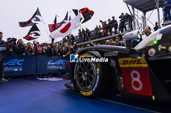 2024-07-14 - Toyota Gazoo Racing during the 2024 Rolex 6 Hours of Sao Paulo, 5th round of the 2024 FIA World Endurance Championship, from July 12 to 14, 2024 on the Autódromo José Carlos Pace in Interlagos, Brazil - FIA WEC - 6 HOURS OF SAO PAULO 2024 - ENDURANCE - MOTORS