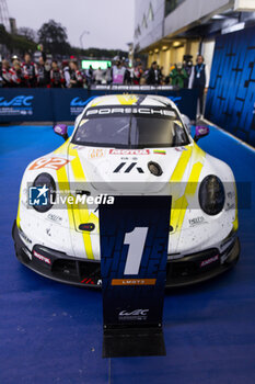 2024-07-14 - 92 MALYKHIN Aliaksandr (kna), STURM Joel (ger), BACHLER Klaus (aut), Manthey Purerxcing, Porsche 911 GT3 R #91, LM GT3, ambiance during the 2024 Rolex 6 Hours of Sao Paulo, 5th round of the 2024 FIA World Endurance Championship, from July 12 to 14, 2024 on the Autódromo José Carlos Pace in Interlagos, Brazil - FIA WEC - 6 HOURS OF SAO PAULO 2024 - ENDURANCE - MOTORS