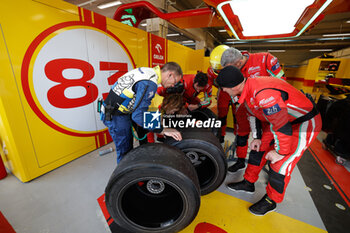 2024-07-14 - michelin engineer, portrait, AF Corse, Ferrari 499P #83, Hypercar, during the 2024 Rolex 6 Hours of Sao Paulo, 5th round of the 2024 FIA World Endurance Championship, from July 12 to 14, 2024 on the Autódromo José Carlos Pace in Interlagos, Brazil - FIA WEC - 6 HOURS OF SAO PAULO 2024 - ENDURANCE - MOTORS