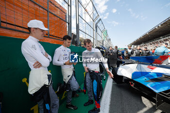 2024-07-14 - 20 VAN DER LINDE Sheldon (zaf), FRIJNS Robin (nld), RAST René (ger), BMW M Team WRT, BMW Hybrid V8 #20, Hypercar, portrait, during the 2024 Rolex 6 Hours of Sao Paulo, 5th round of the 2024 FIA World Endurance Championship, from July 12 to 14, 2024 on the Autódromo José Carlos Pace in Interlagos, Brazil - FIA WEC - 6 HOURS OF SAO PAULO 2024 - ENDURANCE - MOTORS