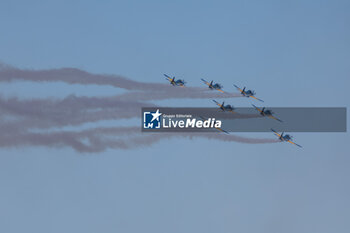 2024-07-14 - Air Show, starting grid, grille de depart, during the 2024 Rolex 6 Hours of Sao Paulo, 5th round of the 2024 FIA World Endurance Championship, from July 12 to 14, 2024 on the Autódromo José Carlos Pace in Interlagos, Brazil - FIA WEC - 6 HOURS OF SAO PAULO 2024 - ENDURANCE - MOTORS