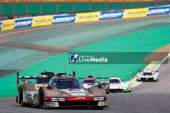 2024-07-14 - 38 RASMUSSEN Oliver (dnk), HANSON Philip (gbr), BUTTON Jenson (gbr), Hertz Team Jota, Porsche 963 #38, Hypercar, action during the 2024 Rolex 6 Hours of Sao Paulo, 5th round of the 2024 FIA World Endurance Championship, from July 12 to 14, 2024 on the Autódromo José Carlos Pace in Interlagos, Brazil - FIA WEC - 6 HOURS OF SAO PAULO 2024 - ENDURANCE - MOTORS