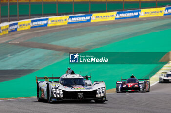 2024-07-14 - 93 JENSEN Mikkel (dnk), MULLER Nico (swi), VERGNE Jean-Eric (fra), Peugeot TotalEnergies, Peugeot 9x8 #93, Hypercar, action during the 2024 Rolex 6 Hours of Sao Paulo, 5th round of the 2024 FIA World Endurance Championship, from July 12 to 14, 2024 on the Autódromo José Carlos Pace in Interlagos, Brazil - FIA WEC - 6 HOURS OF SAO PAULO 2024 - ENDURANCE - MOTORS