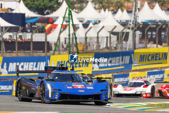 2024-07-14 - 02 BAMBER Earl (nzl), LYNN Alex (gbr), Cadillac Racing #02, Hypercar, action during the 2024 Rolex 6 Hours of Sao Paulo, 5th round of the 2024 FIA World Endurance Championship, from July 12 to 14, 2024 on the Autódromo José Carlos Pace in Interlagos, Brazil - FIA WEC - 6 HOURS OF SAO PAULO 2024 - ENDURANCE - MOTORS