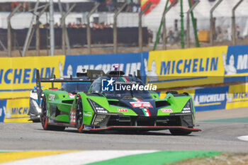 2024-07-14 - 63 BORTOLOTTI Mirko (ita), MORTARA Edoardo (swi), KVYAT Daniil (ita), Lamborghini Iron Lynx, Lamborghini SC63 #63, Hypercar, action during the 2024 Rolex 6 Hours of Sao Paulo, 5th round of the 2024 FIA World Endurance Championship, from July 12 to 14, 2024 on the Autódromo José Carlos Pace in Interlagos, Brazil - FIA WEC - 6 HOURS OF SAO PAULO 2024 - ENDURANCE - MOTORS