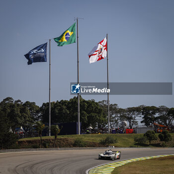 2024-07-14 - 93 JENSEN Mikkel (dnk), MULLER Nico (swi), VERGNE Jean-Eric (fra), Peugeot TotalEnergies, Peugeot 9x8 #93, Hypercar, action during the 2024 Rolex 6 Hours of Sao Paulo, 5th round of the 2024 FIA World Endurance Championship, from July 12 to 14, 2024 on the Autódromo José Carlos Pace in Interlagos, Brazil - FIA WEC - 6 HOURS OF SAO PAULO 2024 - ENDURANCE - MOTORS