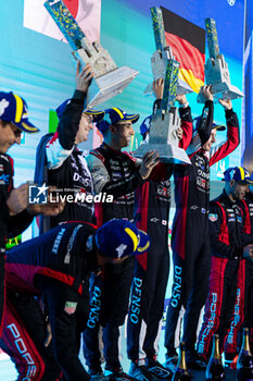 2024-07-14 - BUEMI Sébastien (swi), Toyota Gazoo Racing, Toyota GR010 - Hybrid, portrait, podium during the 2024 Rolex 6 Hours of Sao Paulo, 5th round of the 2024 FIA World Endurance Championship, from July 12 to 14, 2024 on the Autódromo José Carlos Pace in Interlagos, Brazil - FIA WEC - 6 HOURS OF SAO PAULO 2024 - ENDURANCE - MOTORS